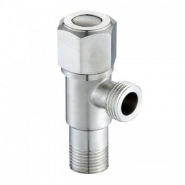 Brushed Stainless Steel Angle Valve Sold Alone