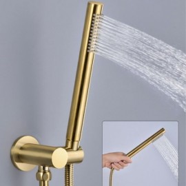 Recessed Copper Shower Faucet Chrome/Black/Gold Model