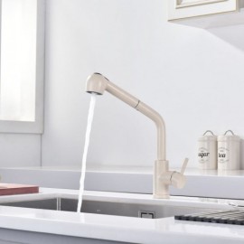 Stainless Steel Pull Out Kitchen Faucet Single Handle Faucet