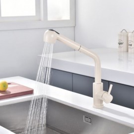 Stainless Steel Pull Out Kitchen Faucet Single Handle Faucet
