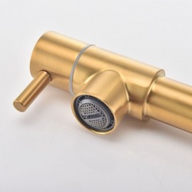 Stainless Steel Wall Mounted Foldable Kitchen Single Cold Water Faucet