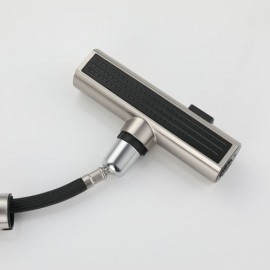 Pull-Out Kitchen Mixer In Brushed Nickel Stainless Steel