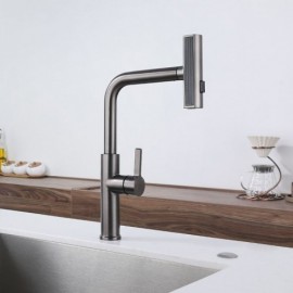 Pull Out Kitchen Faucet Stainless Steel Hot And Cold Faucet