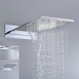 Dual Function Stainless Steel Shower Head