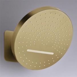 Round Shower Head In Stainless Steel With Dual Function