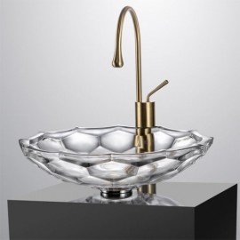 Round Glass Basin Diameter 46Cm For Bathroom