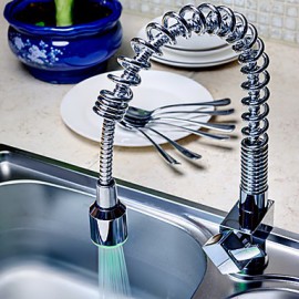 Widespread Single Handle One Hole with Chrome Kitchen Tap