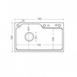 Black Stainless Steel Sink With Drain Soap Dispenser Small Tray Mini Drain Basket