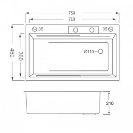 Black Stainless Steel Sink With Faucet Triangular Bucket Soap Dispenser Drainage