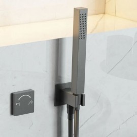 Copper Hot And Cold Bathtub Faucet For Bathroom