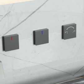 Copper Hot And Cold Bathtub Faucet For Bathroom