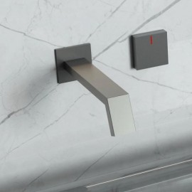 Copper Hot And Cold Bathtub Faucet For Bathroom