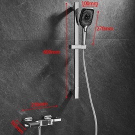 Led Display Constant Flow Hot And Cold Bathtub Faucet For Bathroom