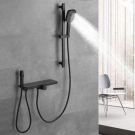 Copper Constant Flow Bathtub Mixer 4 Models Wall Mounted Shower Faucet