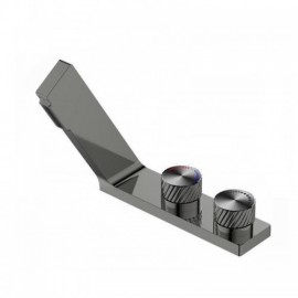 Copper Waterfall Basin Mixer Chrome/Black/Gray Adjustable Water Flow