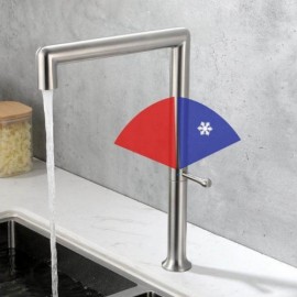 Stainless Steel Constant Flow Kitchen Mixer Faucet 360° Swivel Elbow