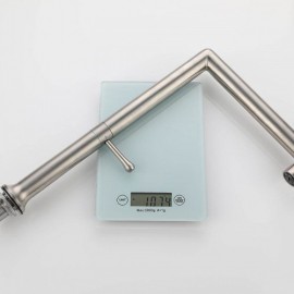 Stainless Steel Constant Flow Kitchen Mixer Faucet 360° Swivel Elbow