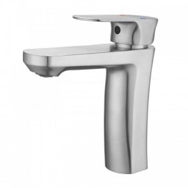 Basin Mixer In Stainless Steel Model Brushed Nickel/Black/Brushed Gold