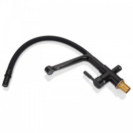 Black Copper/Brushed Nickel Kitchen Water Purifier Faucet Rotating Nozzle