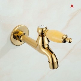 Copper Wall Faucet For Garden Washing Machine 3 Models