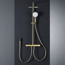 Abs Copper Wall-Mounted Shower Faucet With 4 Functions 6 Models