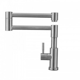 Stainless Steel Pull Down Single Cold Water Faucet For Kitchen