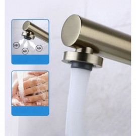 Constant Current Copper Floor Bathtub Mixer For Bathroom