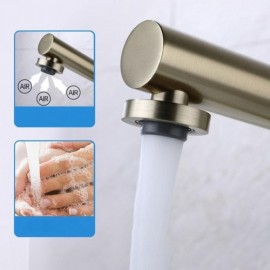 Constant Current Copper Floor Bathtub Faucet 4 Models