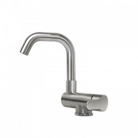 Stainless Steel Folding Rotating Basin Faucet Total Height