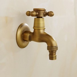 Brass Washing Machine Faucet 4 Style Cold Water