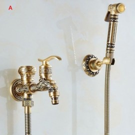 Brass Washing Machine Faucet 2 Classic Style Models