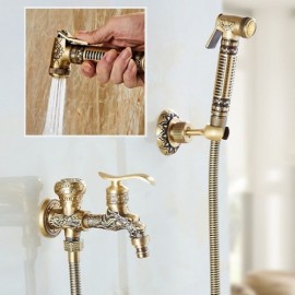 Brass Washing Machine Faucet 2 Classic Style Models