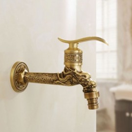 Cold Water Brass Washing Machine Faucet 4 Styles