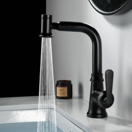 Copper Kitchen Faucet Dual Function Pull-Out Nozzle