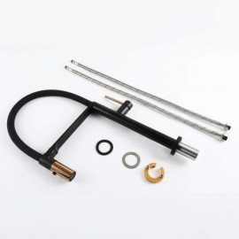 Abs Copper Rotating Kitchen Faucet Chrome/Black/Gray Model