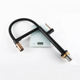 Abs Copper Rotating Kitchen Faucet Chrome/Black/Gray Model