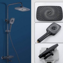 3-Function Constant Temperature Shower Faucet For Bathroom