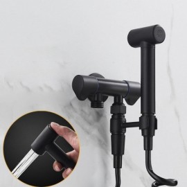 Black Stainless Steel Cold Water Faucet For Garden Washing Machine