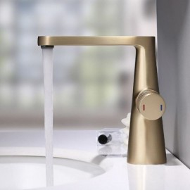 Copper Basin Mixer With Roller Handle 4 Models