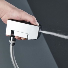 Four-Function Thermostatic Chrome Shower System For Bathroom