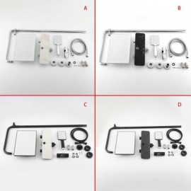 Wall Mounted Thermostatic Shower System 4 Models For Bathroom