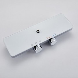 Constant Current Style Three-Function Chrome/Black/White Shower Set