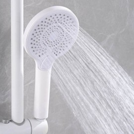 White/Grey Constant Current Style Shower Faucet With Led Digital Display