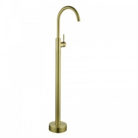 Copper Floor-Standing Bath Mixer In Black/Brushed Gold/Gray Model
