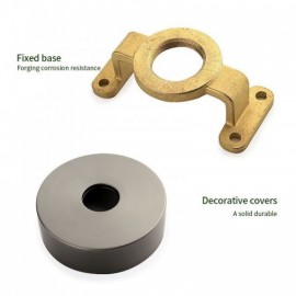 Copper Floor-Standing Bath Mixer In Black/Brushed Gold/Gray Model