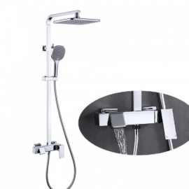 Shower Faucet Copper Body Abs Hand Shower Nozzle For Bathroom Chrome/Black