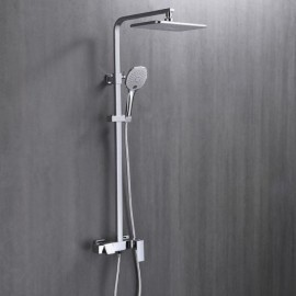 Shower Faucet Copper Body Abs Hand Shower Nozzle For Bathroom Chrome/Black