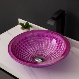 Glass Countertop Basin For Bedroom Bathroom Toilet