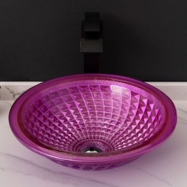 Glass Countertop Basin For Bedroom Bathroom Toilet
