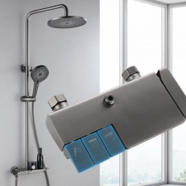 Shower Faucet Copper Body 4-Function Abs Hand Shower Nozzle For Bathroom